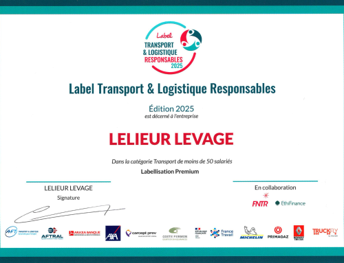 Renouvellement 2025 de notre Label Transport et Logistique Responsables